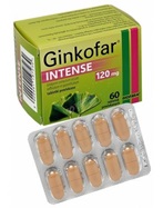 Ginkofar Intense 120 mg x 60 tabl powlekanych