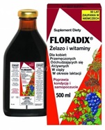 Floradix żelazo i witaminy płyn 500 ml