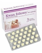 Kwas foliowy x 90 tabl