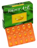 Tokovit A + E natural x 30 kaps