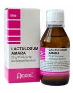 Lactulosum 7,5 g/15 ml syrop 150 ml (Amara)