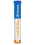 Plusssz Witamina D3 2000 IU +multiwitamina x 24 tabl musujące