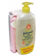 Johnson's baby łagodny płyn do mycia ciała i włosów 3w1 500 ml + Johnson's Baby bezzapachowe chusteczki oczyszczające x 56 szt GRATIS !!!