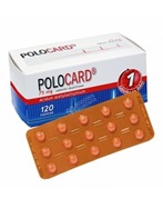 Polocard  75 mg x 120 dojelitowych tabletek powlekanych
