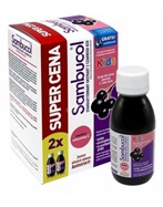Sambucol kids syrop dla dzieci powyżej 3 lat 2 x 120 ml (duopack)