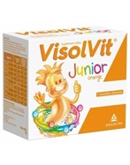 Visolvit junior x 30 sasz o smaku pomarańczowym