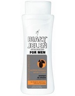 Biały jeleń szampon hipoalergiczny przeciwłupieżowy z ekstraktem z chmielu dla mężczyzn 300 ml