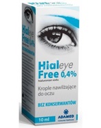 Hialeye Free 0,4% nawilżające krople do oczu 10 ml