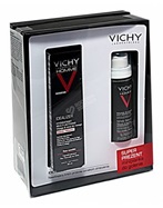 Vichy Homme Idealizer promocyjny zestaw -  krem-żel nawilżający dla mężczyzn (częste golenie) 50 ml + pianka do golenia  przeciw podrażnieniom 50 ml GRATIS!!!