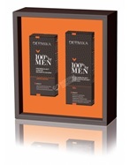 Dermika promocyjny zestaw 100% for Men - silnie nawilżający krem rewitalizujący na dzień i noc 30+ 50 ml + balsam po goleniu 40 ml GRATIS!!!