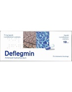 Deflegmin 75 mg x 10 kaps o przedłużonym uwalnianiu