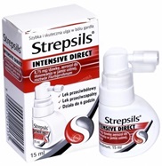 Strepsils Intensive Direct aerozol 15 ml
