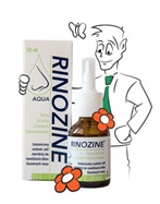 Rinozine AQUA spray do nosa z kwasem hialuronowym 30 ml