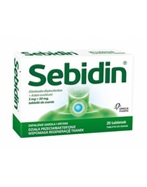 Sebidin x 20 tabletek do ssania