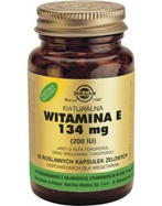 Solgar Naturalna Witamina E 134 mg x 50 kaps