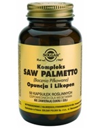Solgar Saw Palmetto, Opuncja i Likopen x 50 kaps