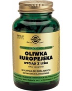 Solgar Oliwka Europejska (wyciąg z liści) x 60 kaps