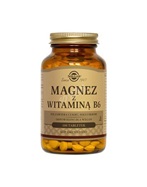 Solgar Magnez z Witaminą B6 x 100 tabl