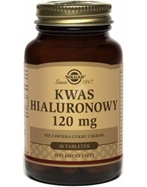 Solgar Kwas Hialuronowy 120 mg (Biocell Collagen II) x 30 tabl