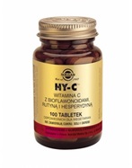Solgar HY-C witamina C z bioflawonoidami x 100 tabl