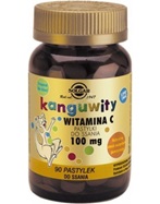 Solgar Kanguwity Witamina C 100 mg x 90 pastylek do ssania