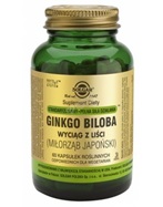 Solgar Ginkgo Biloba (miłorząb japoński) x 60 kaps