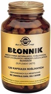 Solgar Błonnik (mieszanina naturalnych rozpuszczalnych i nierozpuszczalnych błonników) x 120 kaps