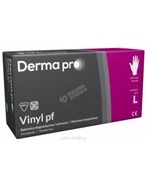 Rękawice Derma Pro winylowe bezpudrowe L x 100 szt