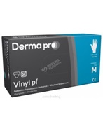 Rękawice Derma Pro winylowe bezpudrowe M x 100 szt