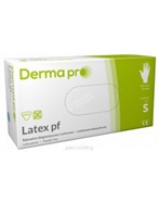 Rękawice Derma Pro lateksowe bezpudrowe S x 100 szt