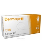 Rękawice Derma Pro lateksowe bezpudrowe  XS x 100 szt