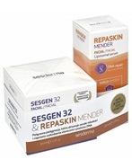 Sesderma promocyjny zestaw - Repaskin Mender serum liposomowe 30 ml + Sesgen 32 krem odżywczy 50 ml