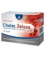 Chellaflex żelazo x 36 kaps
