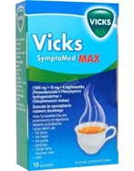 Vicks symptomed max x 10 sasz