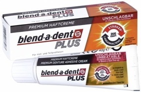 Blend-a-dent klej do protez plus dual power 40 g + szczoteczka do czyszczenia protez GRATIS !!!