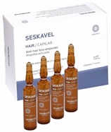 Sesderma Seskavel ampułki przeciw wypadaniu włosów 12 amp po 8 ml