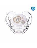 Canpol babies Newborn smoczek do uspokajania silikonowy anatomiczny 6-18 miesięcy (22/566) 1 szt