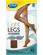 Scholl Light Legs rajstopy uciskowe cienkie 20 Den rozmiar XL x 1 szt (cieliste)