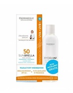 Dermedic Sunbrella krem ochronny spf 50 skóra nadreaktywna i nadwrażliwa 40g + płyn micelarny 100 ml GRATIS!!!