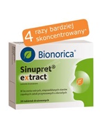 Sinupret extract 160 mg x 20 tabl drażowanych