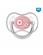 Canpol babies Newborn Baby smoczek do uspokajania silikonowy symetryczny 0-6 miesięcy (22/580) 1 szt