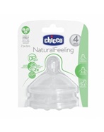 Chicco Step up smoczek do butelek trójprzepływowy 4m+ 2 szt - dostępne ostatnie sztuki