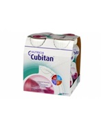 Cubitan truskawkowy - Nutridrink dla chorych z odleżynami, trudno gojacymi się ranami 4 x 200 ml