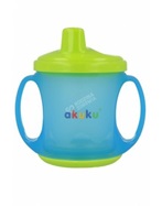 Akuku kubek niekapek z twardym ustnikiem treningowy 6m+ 200 ml (A0133)