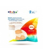 Akuku Wielorazowe majtki siateczkowe poporodowe rozmiar XXL x 2 sztuki (A0236)