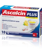 Ascalcin plus cytrynowy x 20 sasz