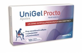 Unigel apotex procto x 10 czopków