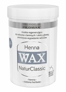 Wax NaturClassic Henna - maska regenerująca do włosów ciemnych i skóry głowy 240 ml