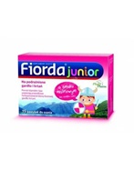 Fiorda junior o smaku malinowym x 15 pastylek do ssania