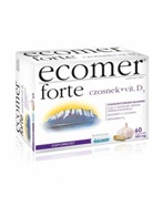 Ecomer forte czosnek + vit. d3 x 60 kaps